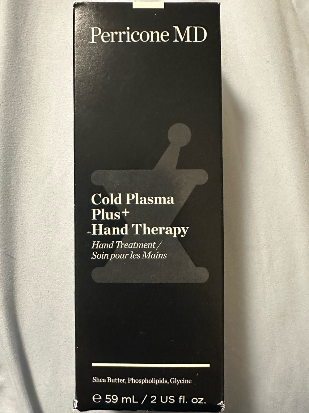Sealed, New in Box Perricone MD Cold Plasma Plus+ Hand Therapy - Black and White